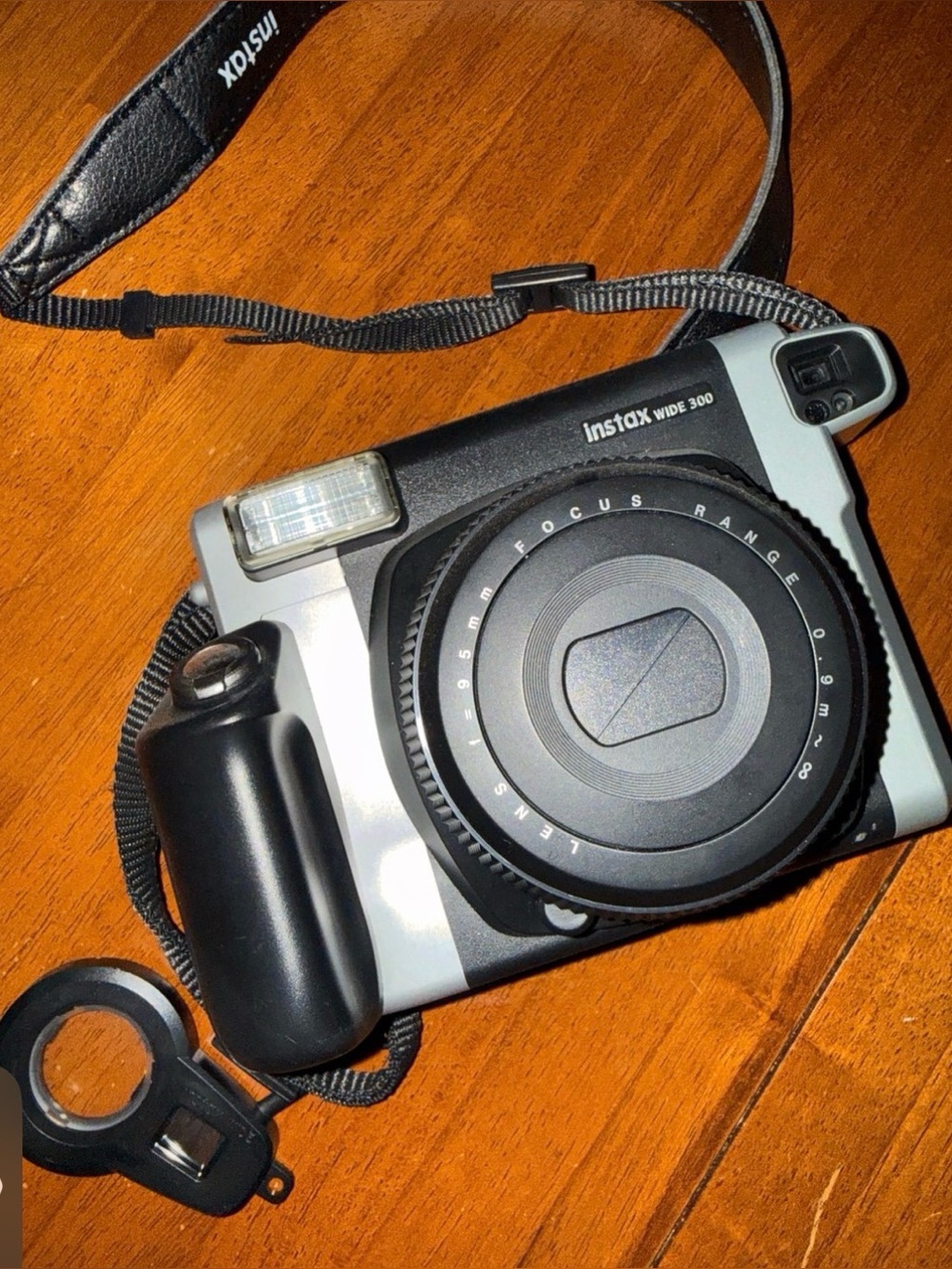 Fujifilm Instax Wide 300 Black Instant Film Camera PERFECT & WORKS!
